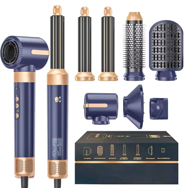 Brosse Soufflante 7-en-1 Multifonction - Séchage et Lissage Rapide